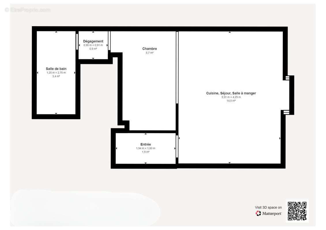 Appartement à VILLEURBANNE