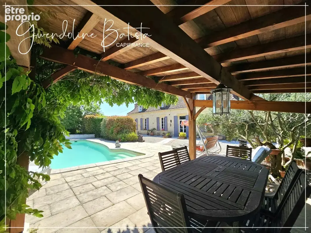Propriété de charme en pierre avec gîte, piscine et parc arboré - LAMONZIE SAINT MARTIN (24) - photo 2