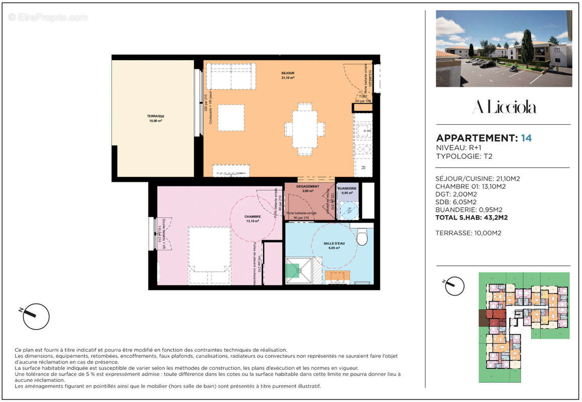 Appartement à SORBO-OCAGNANO