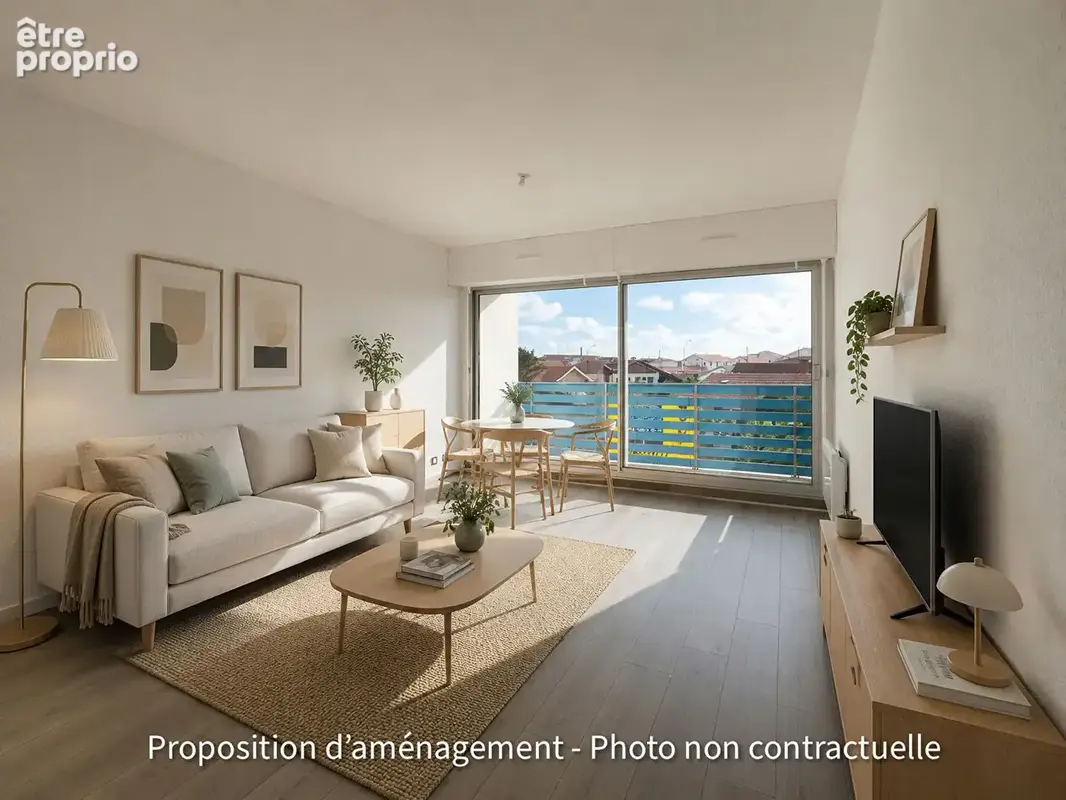 Appartement T1 cabine avec balcon, parking et vue dégagée à Biscarrosse, hyper centre à deux pas de la plage - photo 3