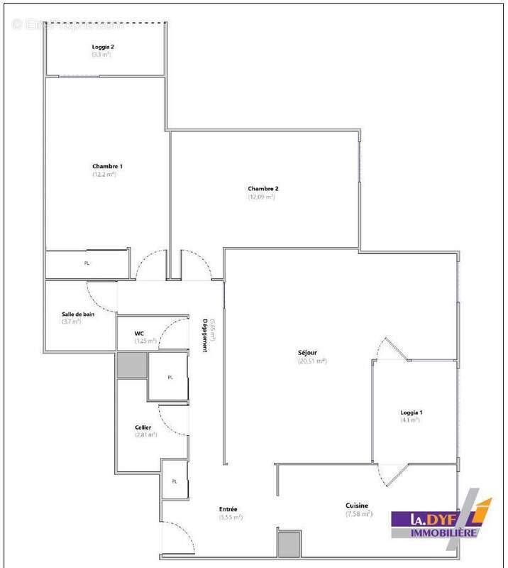 Appartement à AULNAY-SOUS-BOIS