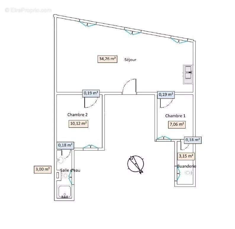 Appartement à ASNIERES-SUR-SEINE