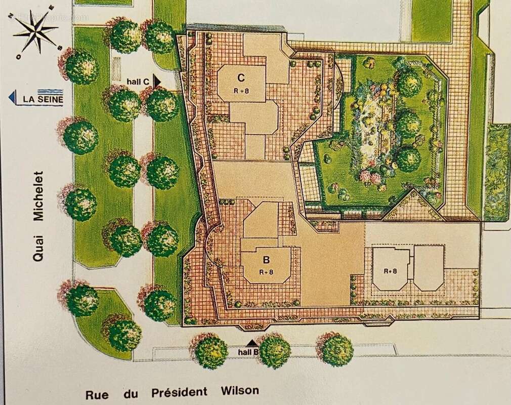 Appartement à LEVALLOIS-PERRET