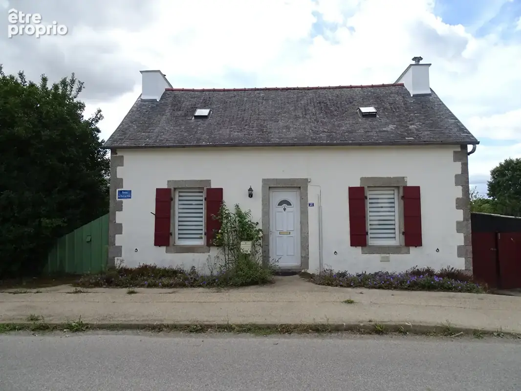 FINISTÈRE. Belle maison individuelle en pierre de 3 chambres avec jardin clos à Poullaouen - photo 14