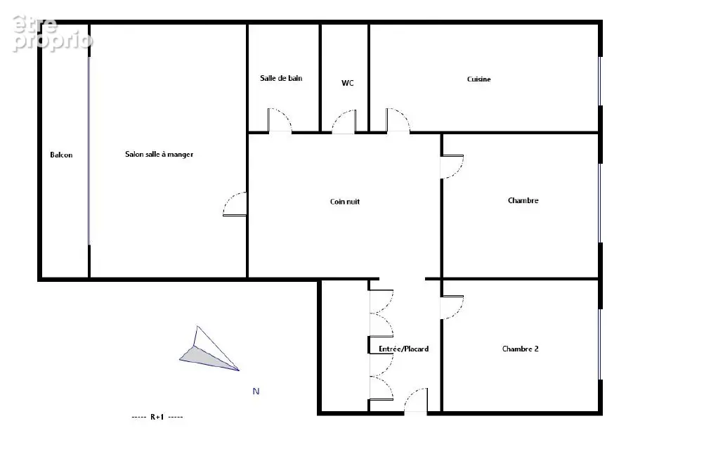 Appartement  2 chambres + 1 Coin montagne - photo 14