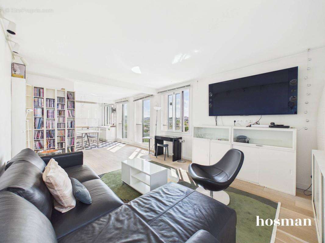 Vue dégagée ! Duplex 5 pièces de 106 m² en étage élevé - Glacière - Rue de la Santé, Paris - photo 4