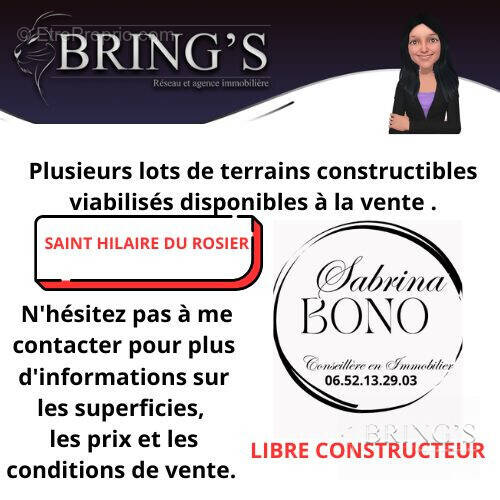 Terrain à SAINT-HILAIRE-DU-ROSIER