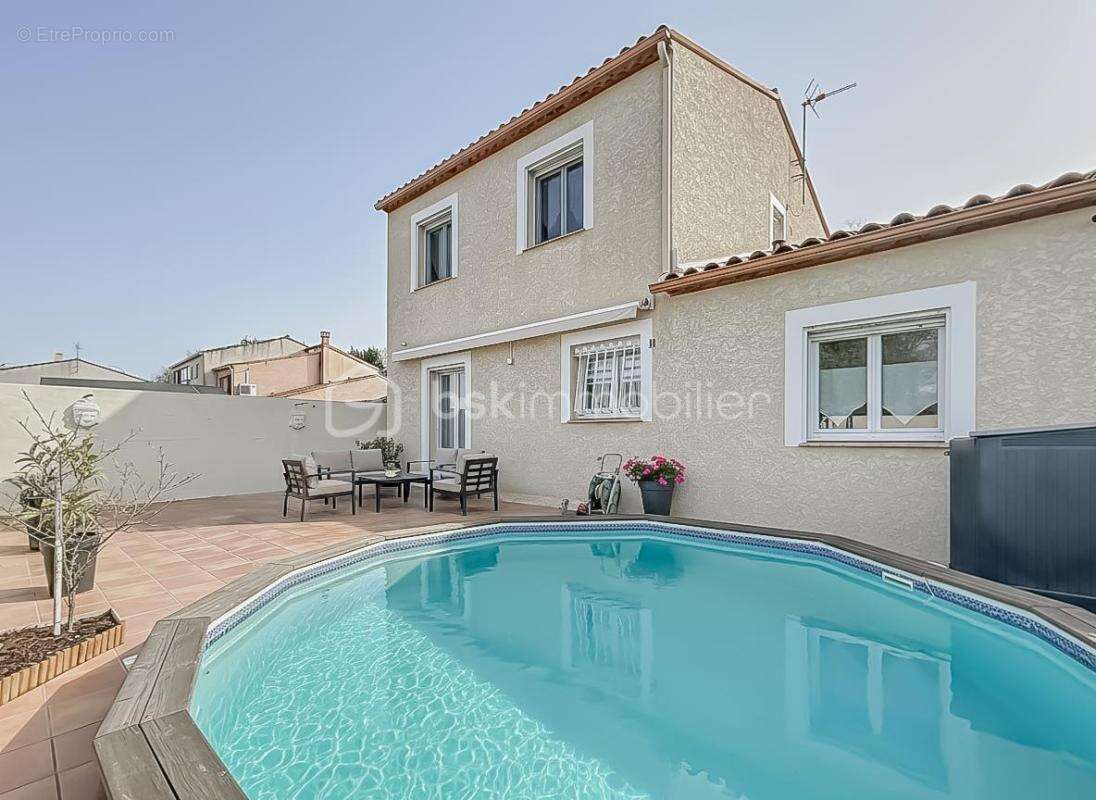 *** villa de 112m2 avec piscine et garage à montpellier - ovalie / bagatelle *** - photo 2