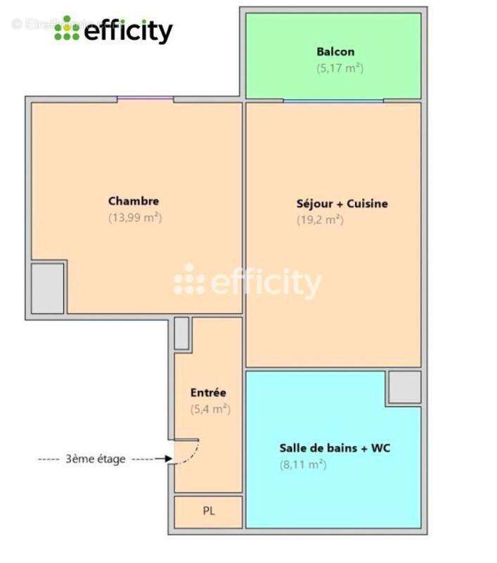 Appartement - photo 7