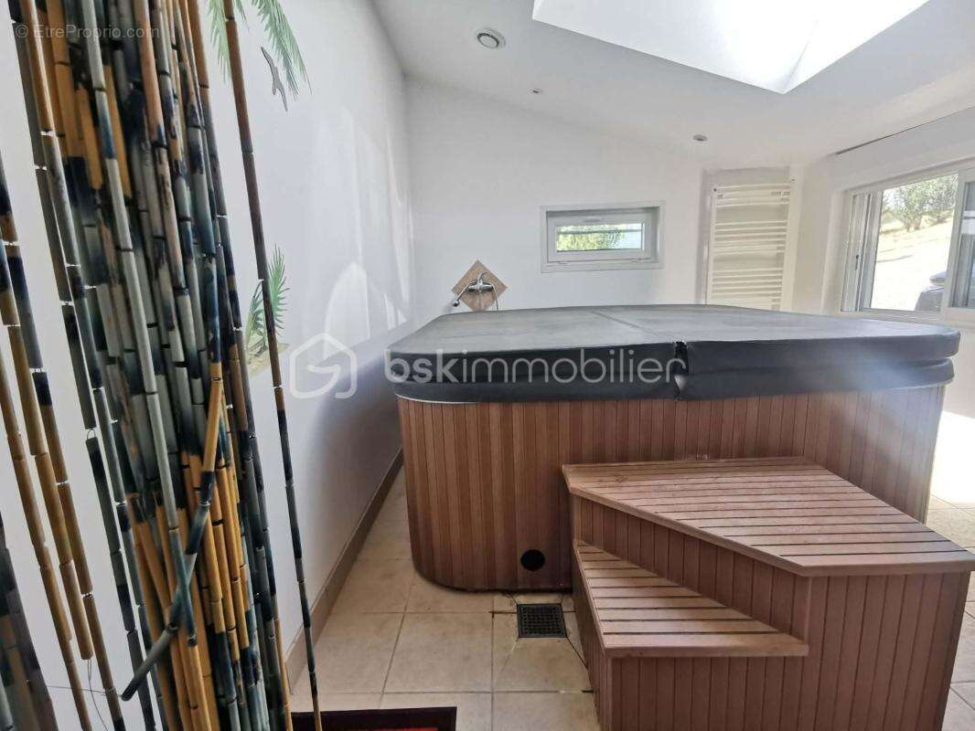 THOARD - propriété d'exception - deux villas de plain-pied (235m²) - terrain 5 264m² - piscine - garage - photo 21
