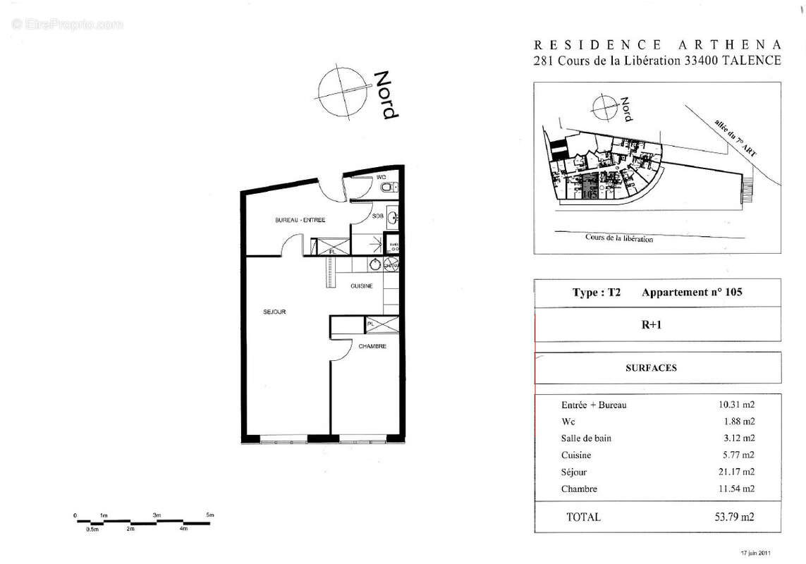 Appartement à TALENCE