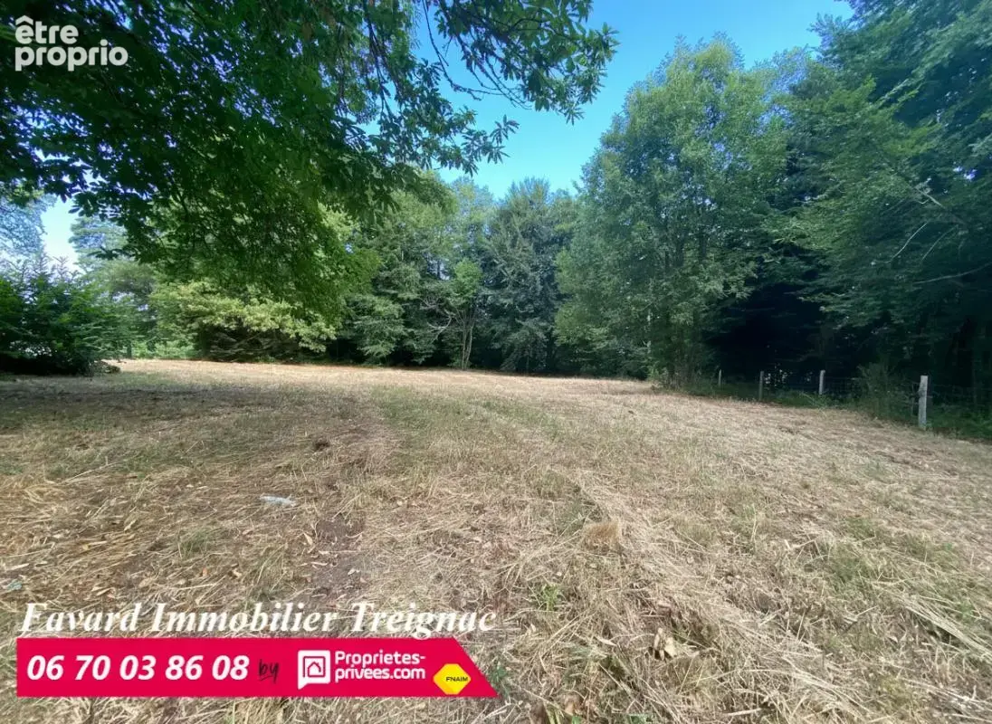 Terrain sur les hauteurs de Treignac 3806 m² - photo 4
