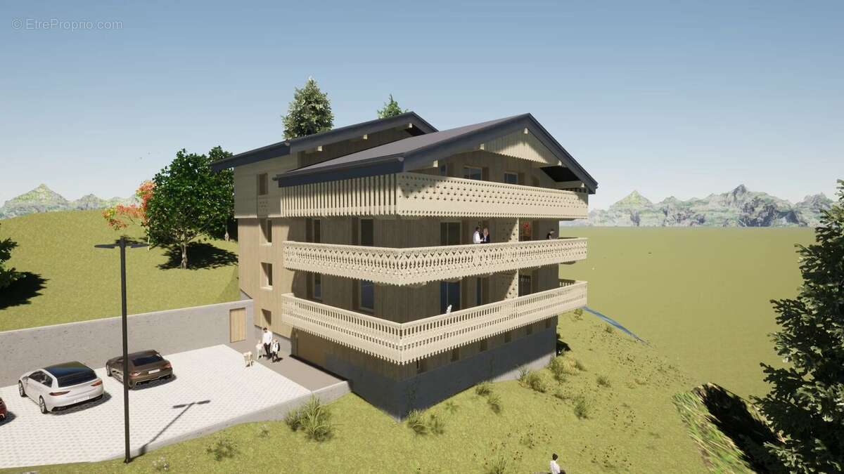 Appartement type 6 duplex - a vendre - chatel - photo 3