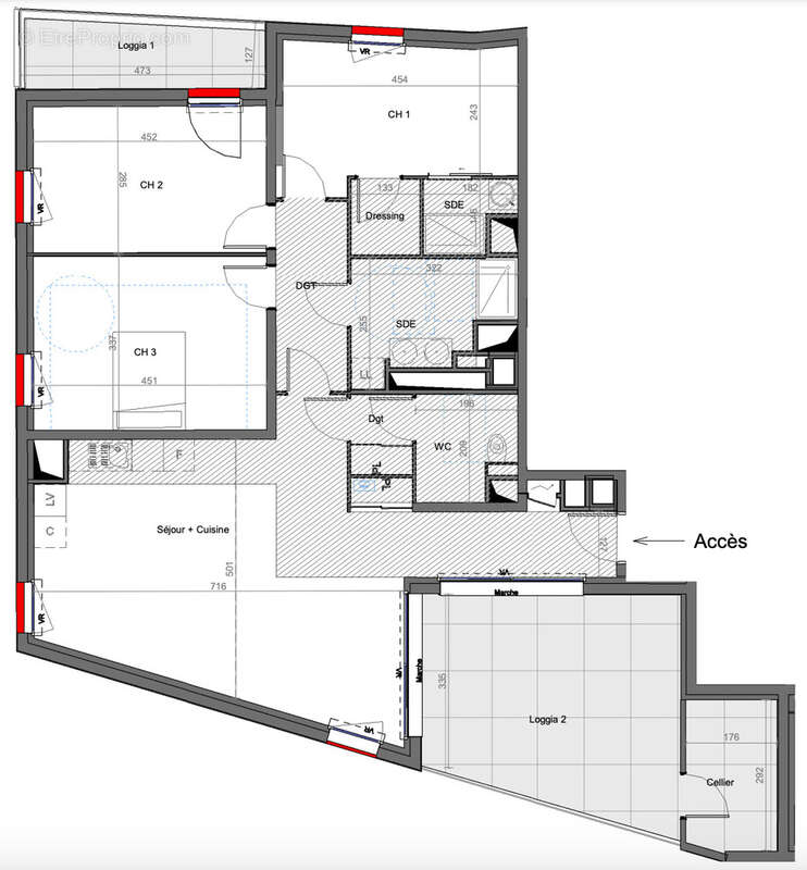 Appartement T4 - Montpellier - photo 2