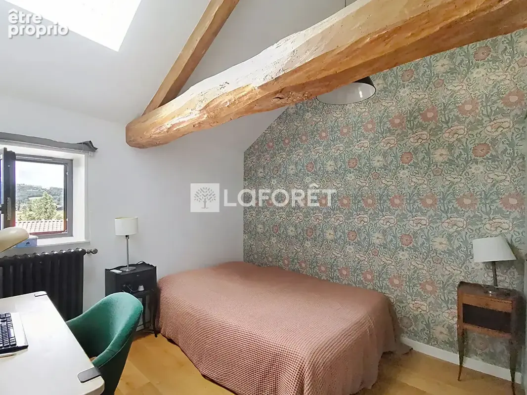 Maison en pisé rénovée avec goût  neuville-sur-saône - photo 10