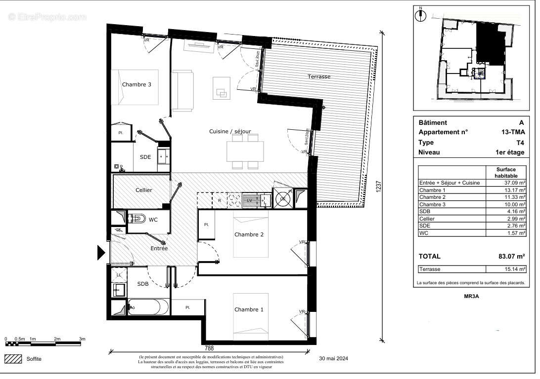 Appartement à TOULOUSE