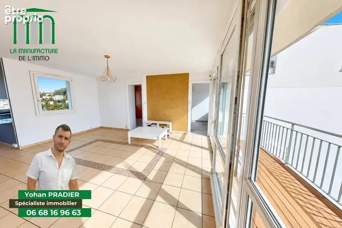 Appartement T4 - 3 Chambres - Dernier étage - Balcon - Garage/ Prox. Bellevue-La Rivière - photo 13