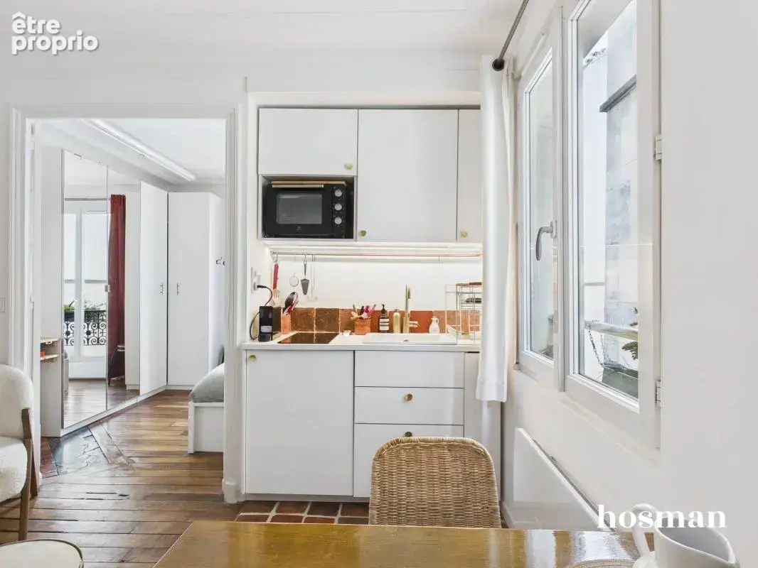 Appartement T2 de 25 m² avec cave – Rue des Cloÿs, Paris - photo 4