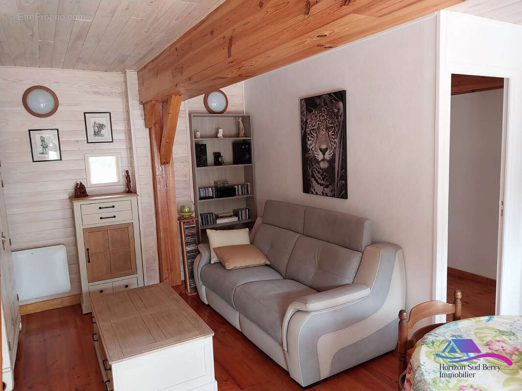 salon - Maison à VIGOULANT