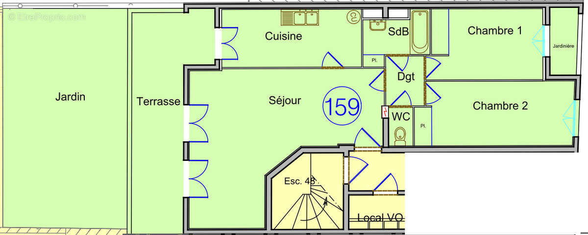 Appartement à LYON-3E
