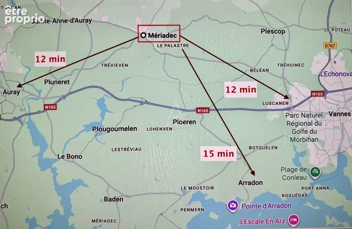 Ine (plain-pied) 94m2. 3 chambres. 15 min de Vannes et d'Auray - photo 21