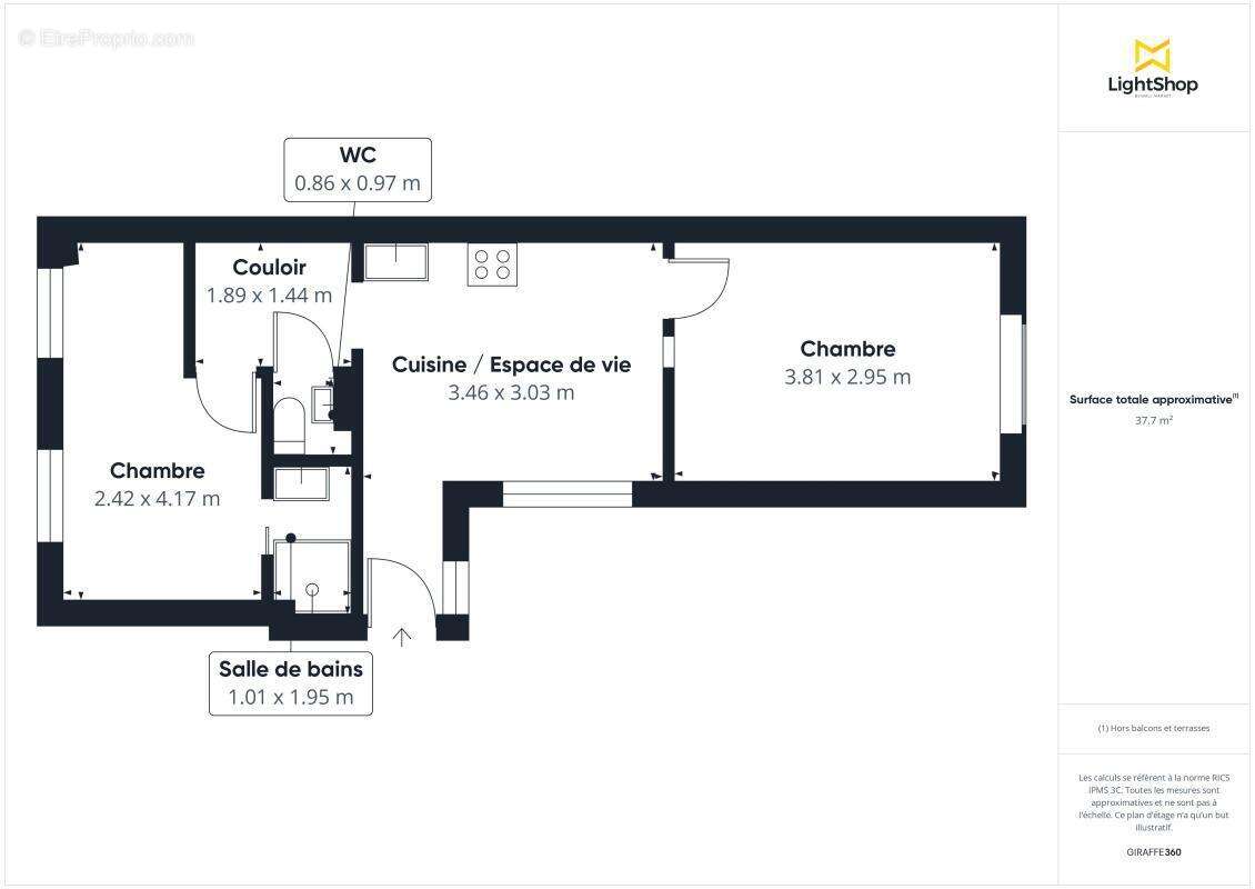 Appartement à PARIS-11E