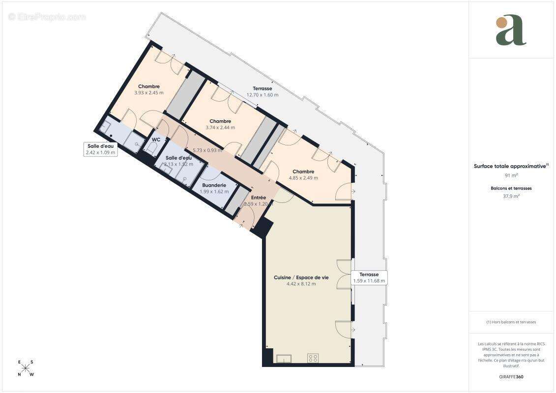 Appartement à GUJAN-MESTRAS