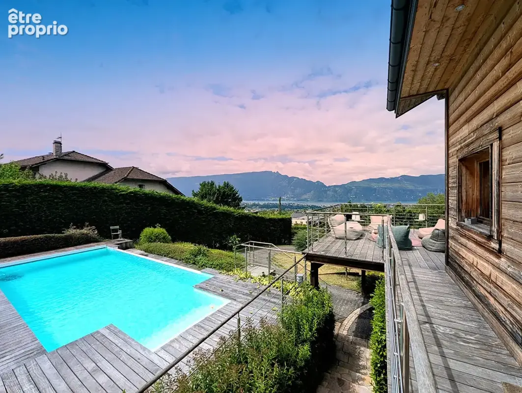 Chalet Pugny Chatenod 5 pièces 220 m2 - vue lac panoramique - photo 6