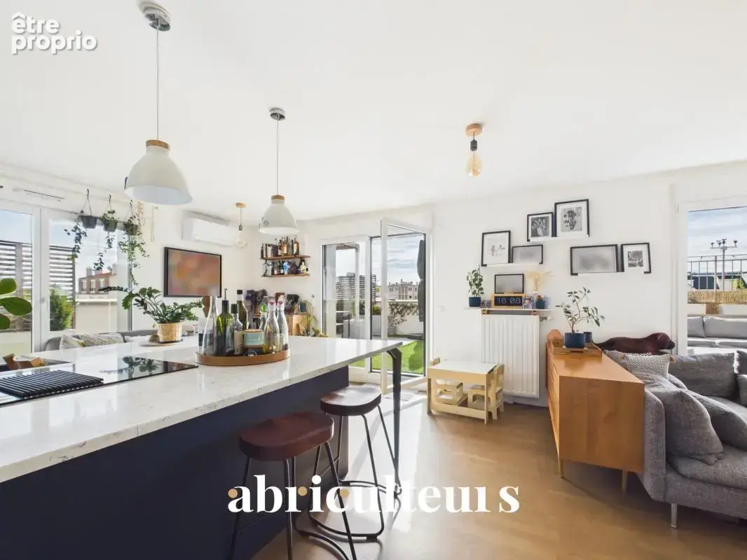Superbe duplex esprit « maison sur le toit  » 96 m² + 70 m² de terrasses plein Sud en vente à Asnières-sur-Seine (92600) - photo 5