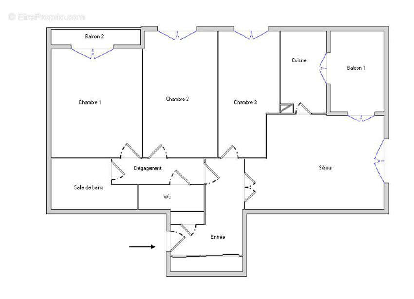 Appartement à L&#039;ISLE-D&#039;ABEAU