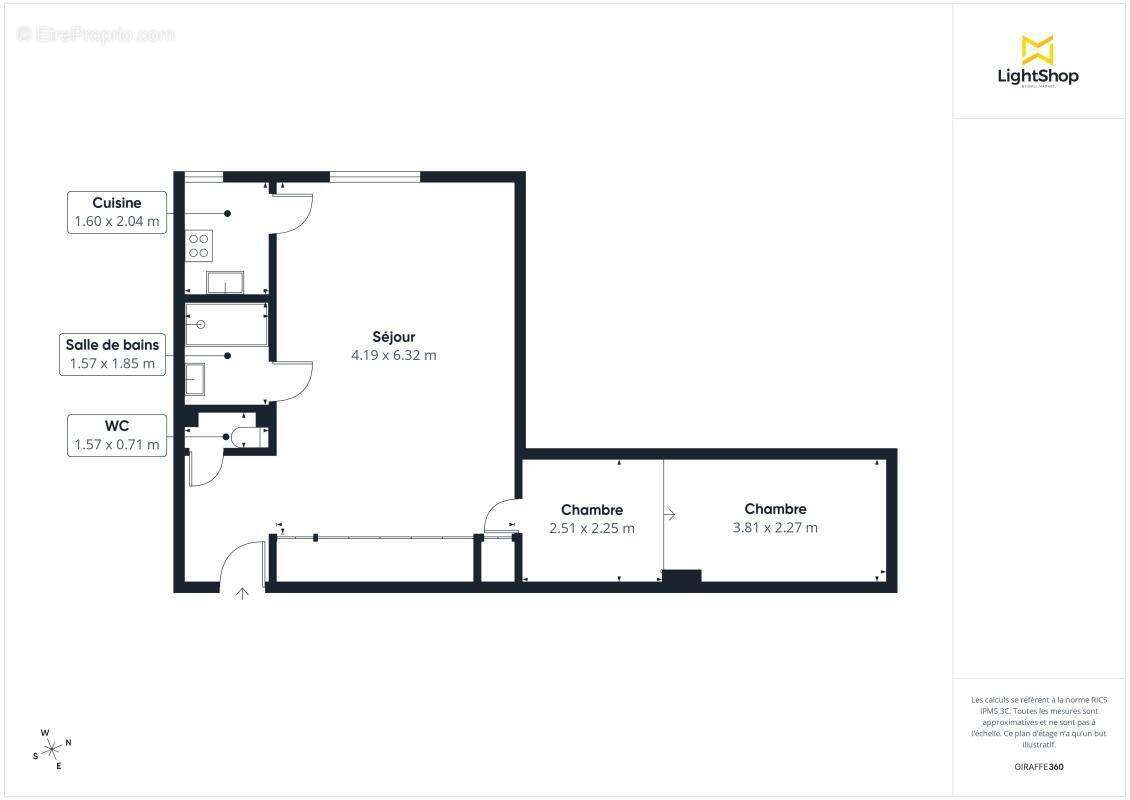 Appartement à PARIS-8E