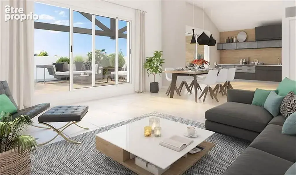 Levallois-perret centre, superbe appartement 5 pieces bbc terrasse a etrenner - photo 2
