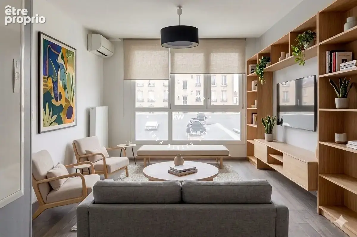 Visuel réalisé avec AI - Appartement à CLICHY