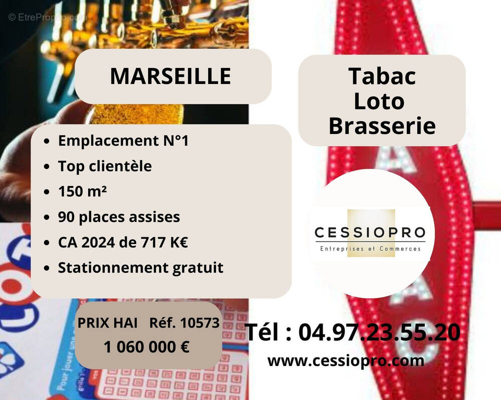 Commerce à MARSEILLE-8E