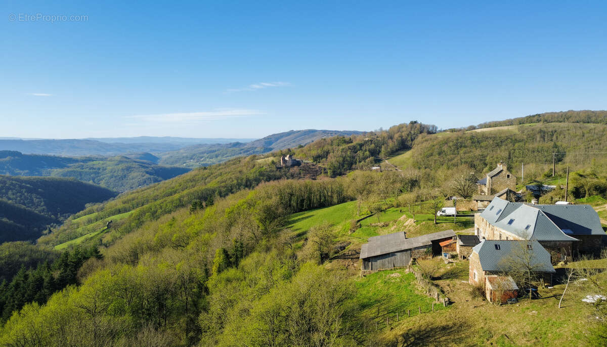 Ensemble en pierre, à rénover  avec terrain certifié AB  VILLECOMTAL - photo 2
