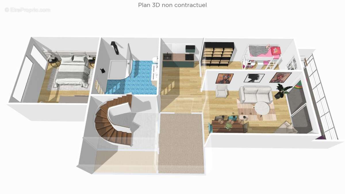 Appartement à PARIS-14E