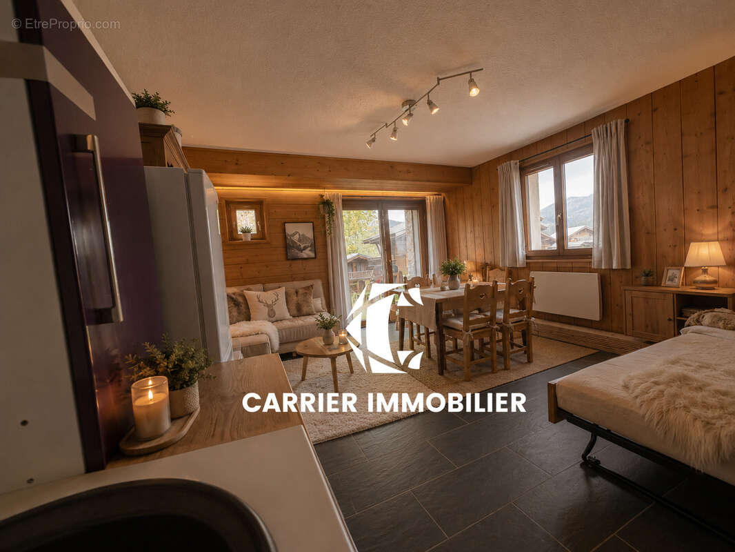 Crest-Voland  Appartement avec jardin privatif, parking et casier à skis   Un pied-à-terre idéal au cœur de la - photo 3