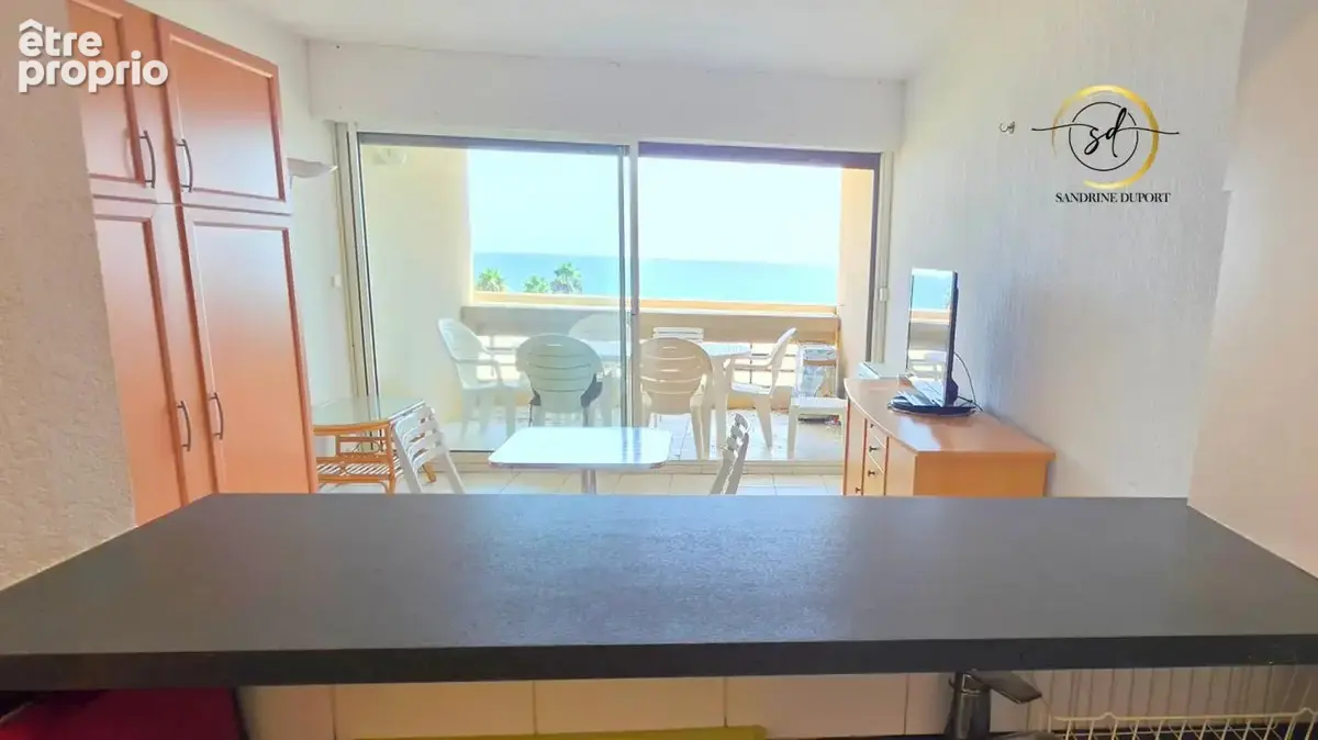 Pied a terre face à la mer -accès direct plage -terrasse -parking privé - piscine - photo 17