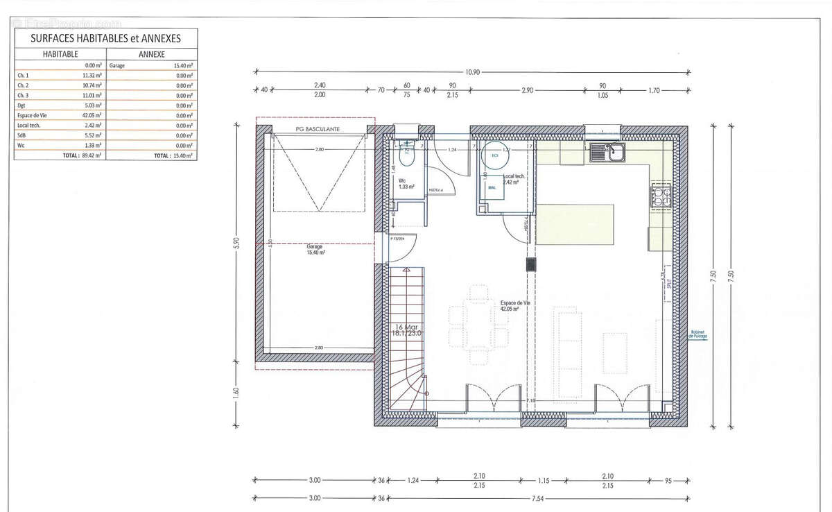 Appartement à SAINT-ANDRE-DE-CORCY