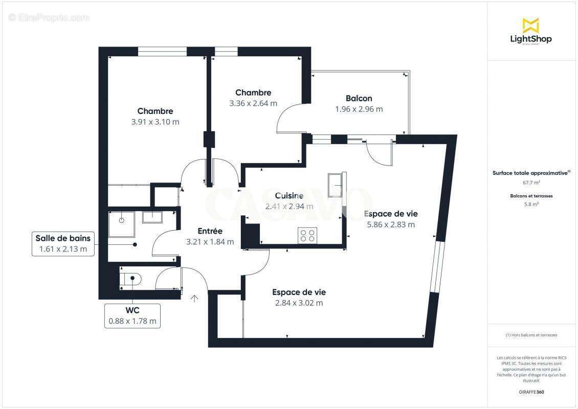 Appartement à BLANQUEFORT