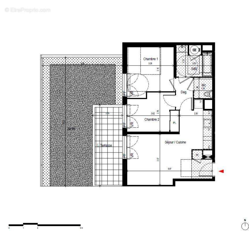 Appartement à MARSEILLE-10E