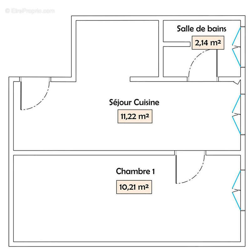 Appartement à PARIS-11E