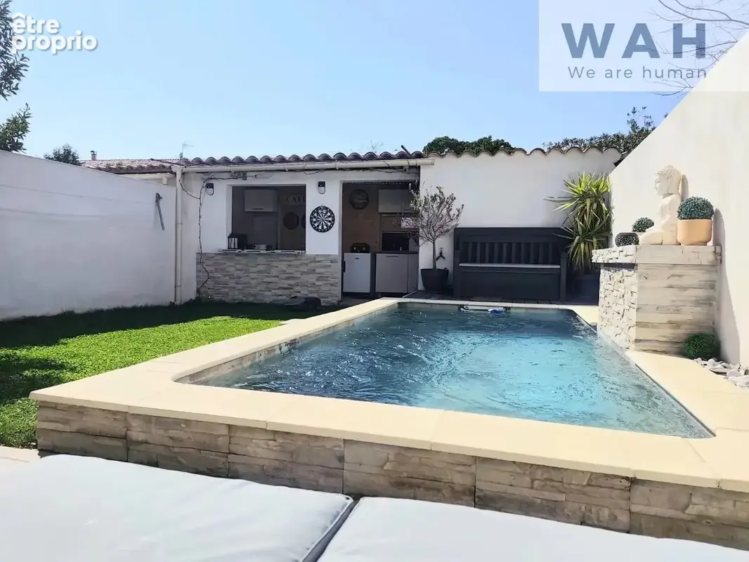 Vente maison t5 en r+1 avec jardin et piscine - lunel (34400 - photo 14