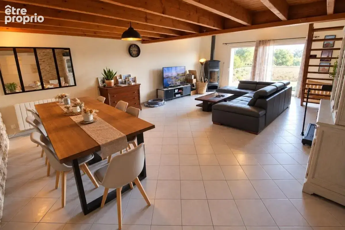 Aillas (33124) – superbe maison de campagne de 130 m² sur un terrain de 9 600 m² - photo 3