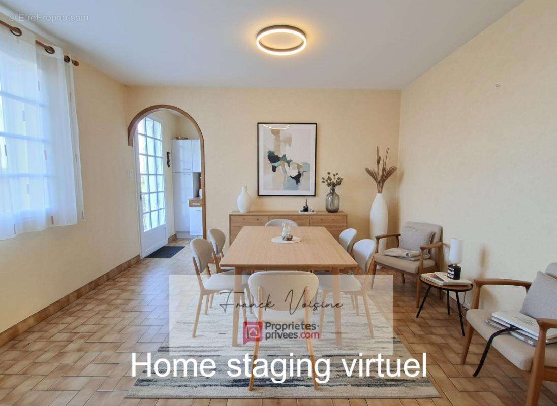 A VENDRE à Saint Paul en Pareds, maison de 137 m2 avec 2 chambres et 1 studio en sous-sol sur une parcelle de 848 m2 env - photo 2