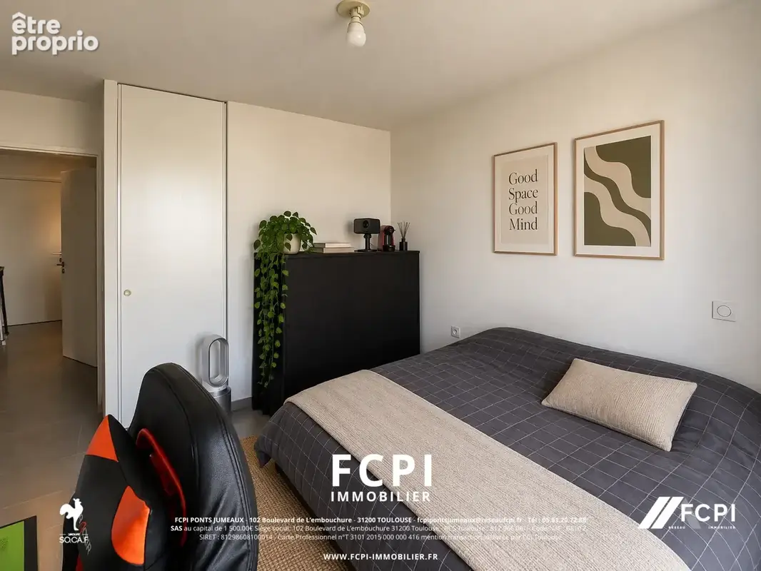 Appartement deux pièces 46 m2 - BLAGNAC - photo 4