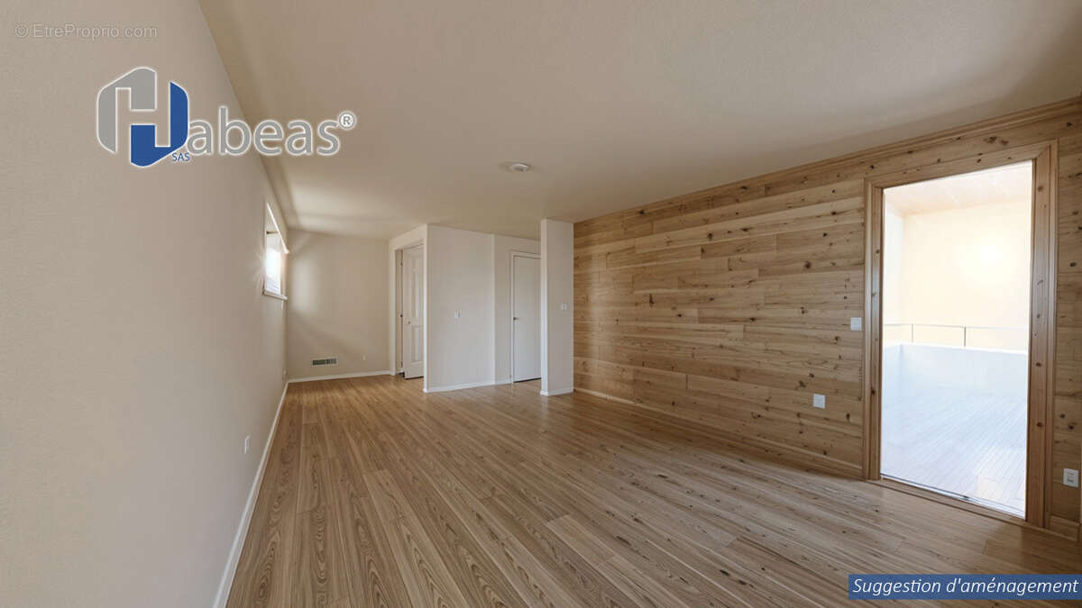 T3 avec 1 chambre plus 2 cabines , 64.83m², Balcon 5,58m², Casier à Ski, cellier - photo 11