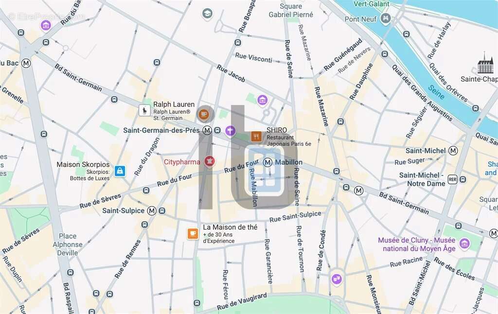 Commerce à PARIS-6E