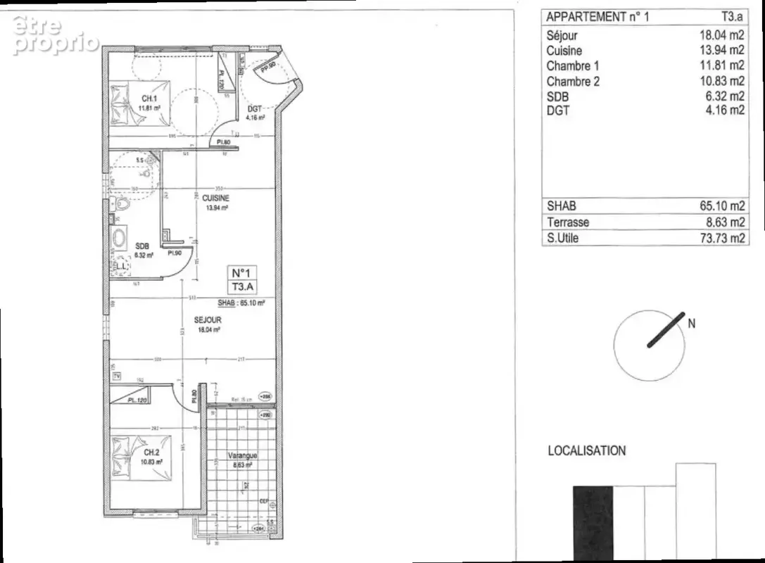 Appartement t3 - saint-paul 97460 - photo 12