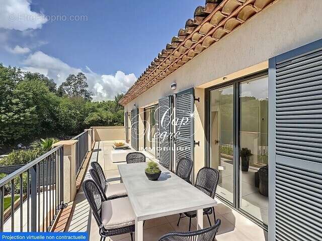 Appartement à 100m des plages t4 avec terrasse et 2 parkings dans résidence calme à vendre à grimaud beauvallon - golfe de saint - photo 7